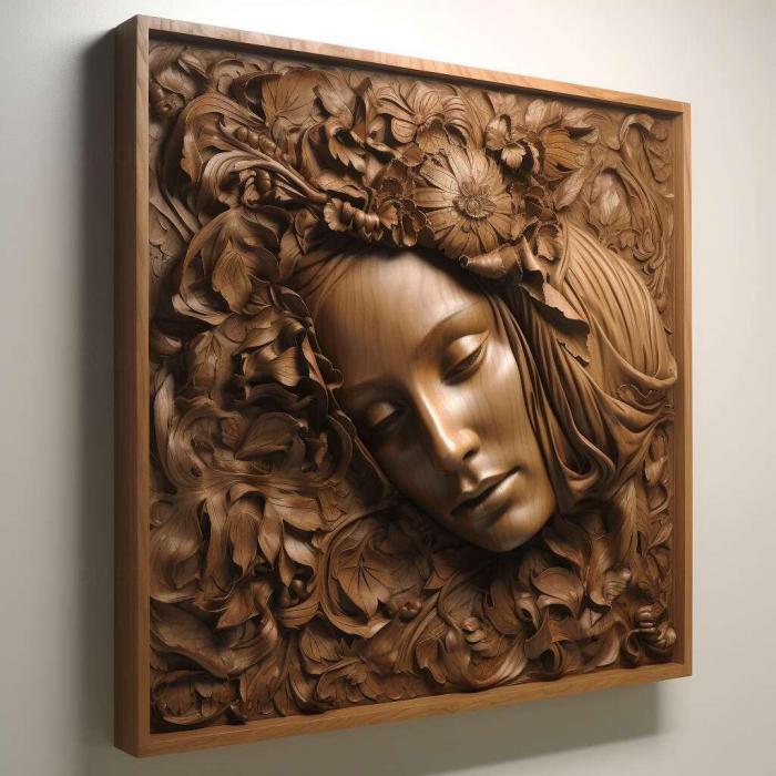 نموذج ثلاثي الأبعاد لآلة CNC 3D Art 